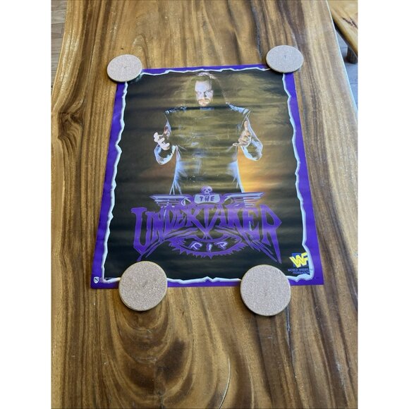 The Undertaker Vintage WWF Wrestling Poster 16" x 20" NEW / Sealed - Picture 8 of 9